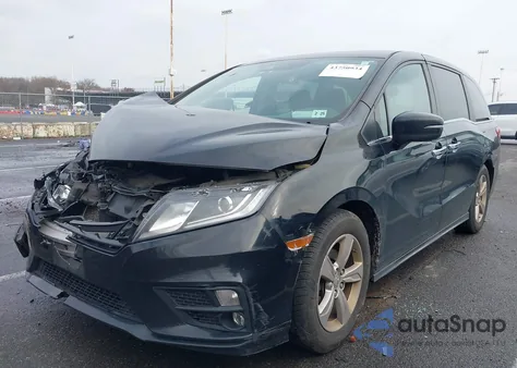 2020 Honda Odyssey Ex from USA, damaged, VIN 5FNRL6H51LB048419